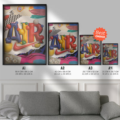 Nike 3D-kunst