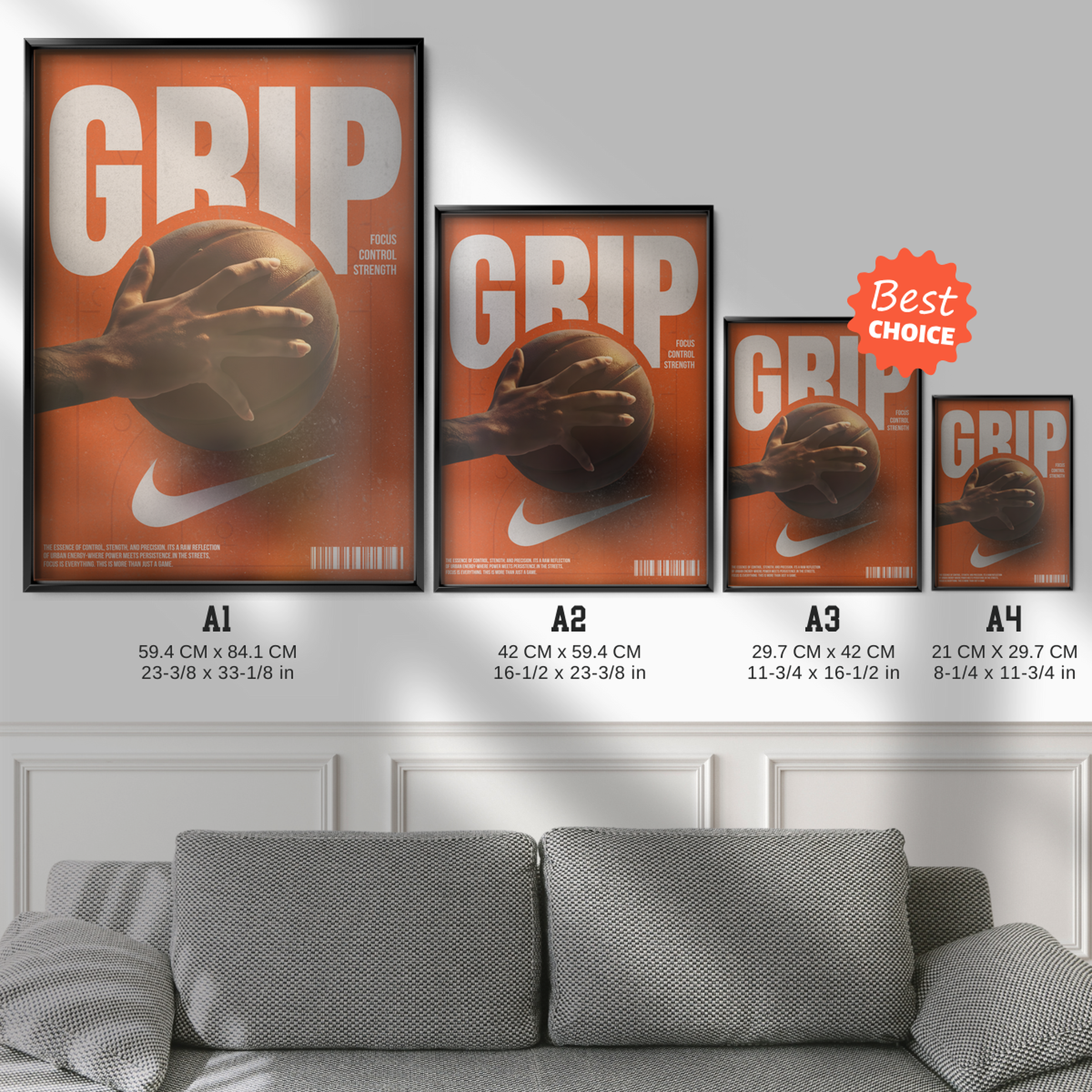 Basketball Grip: Focus, Control, Strength