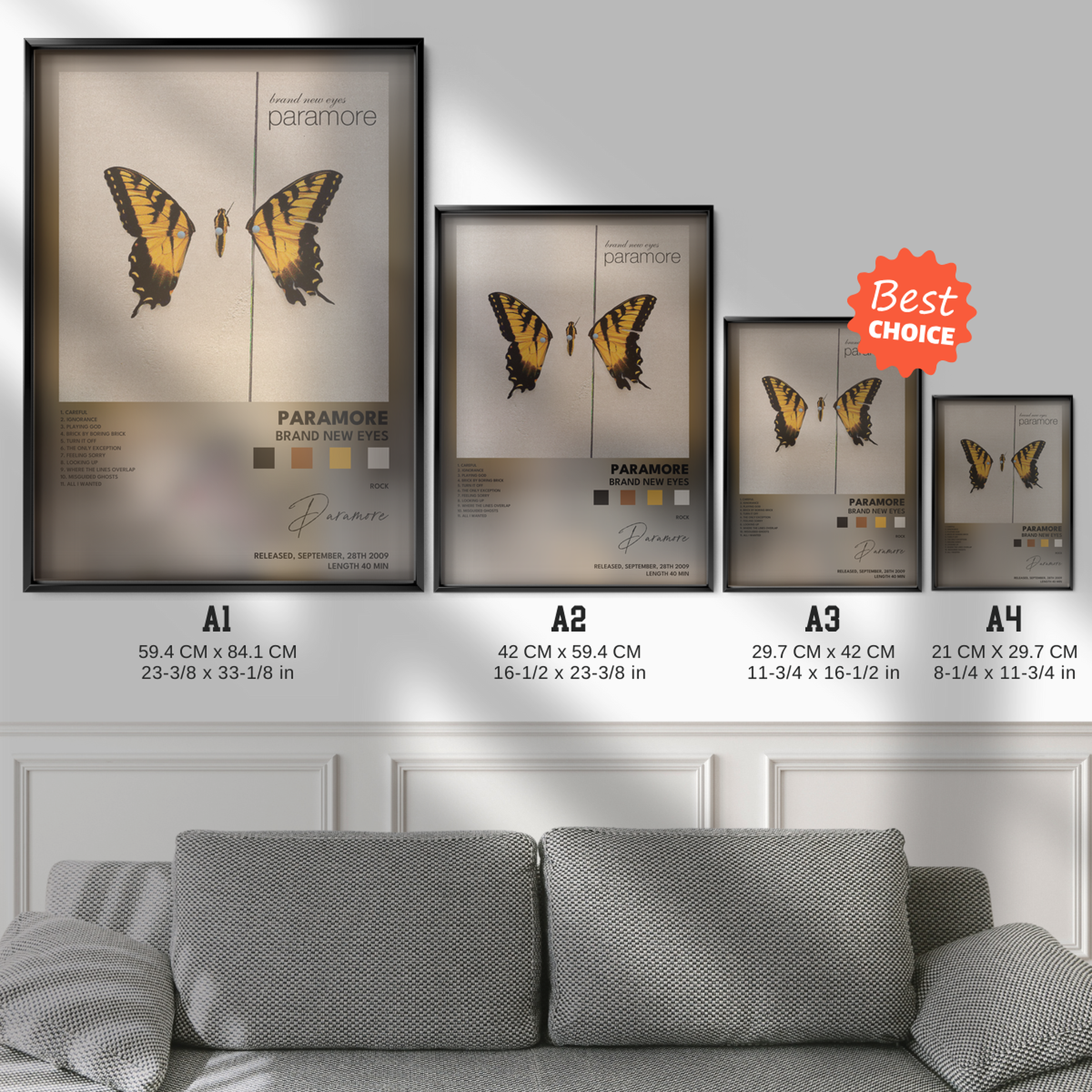 paramore Brand New Eyes poster
