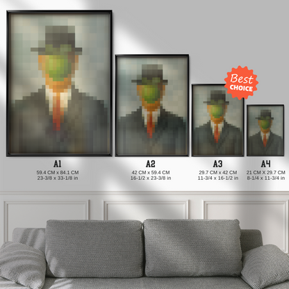Pixelated Son Of Man