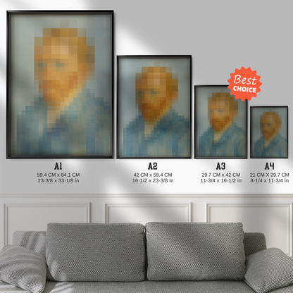 Pixelated Van Gogh