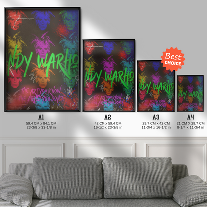 Pop Neon Faces