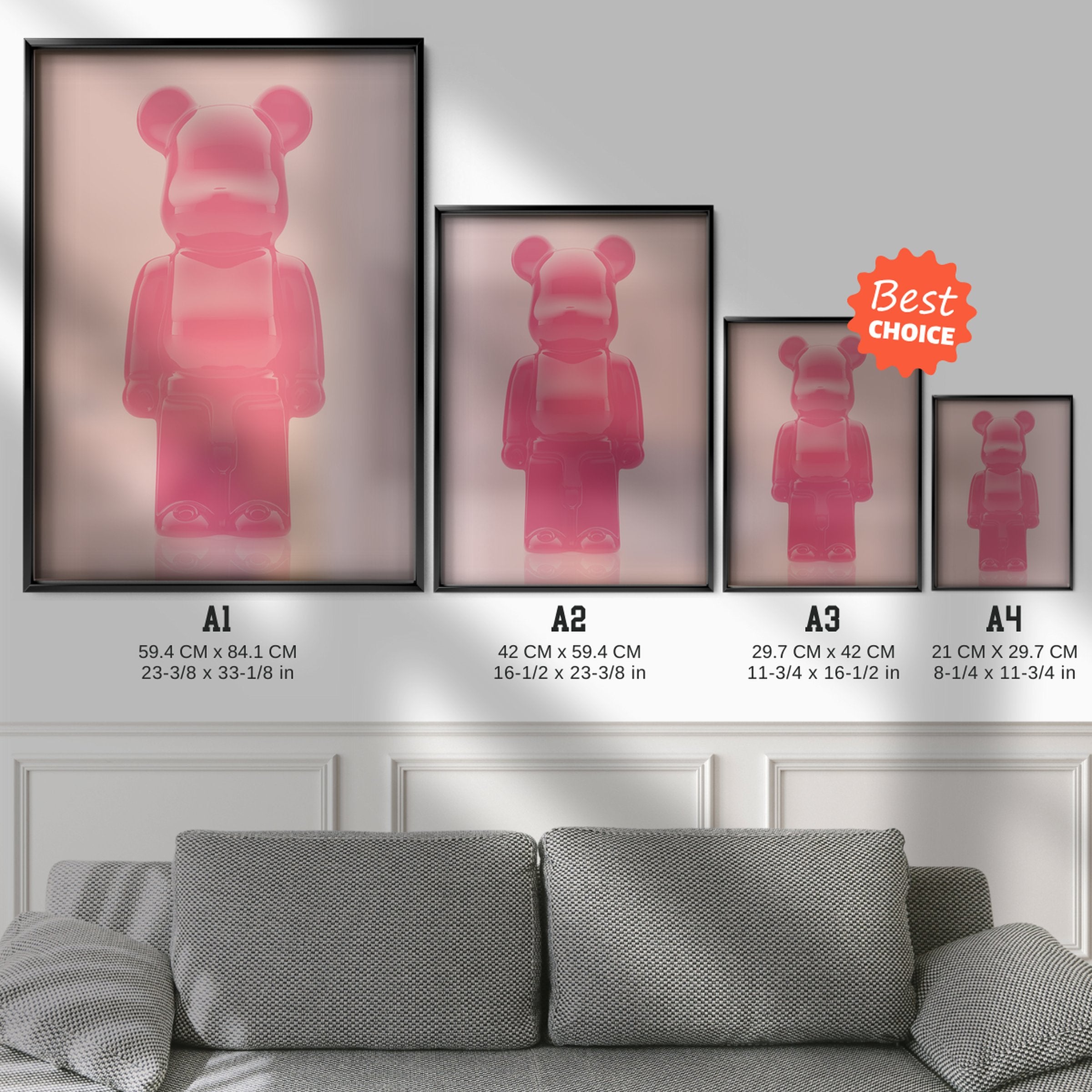 Toy Figure Pink