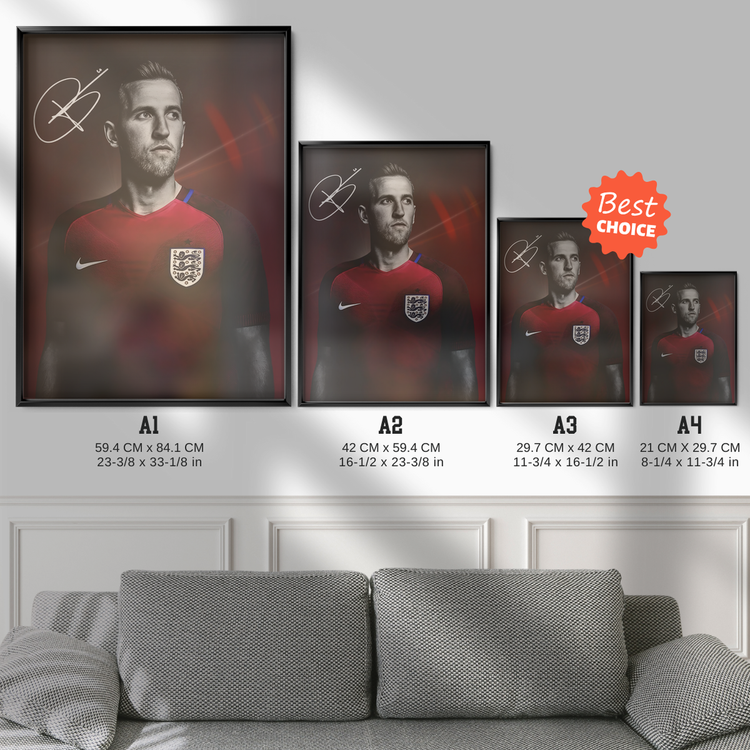 Harry Kane Sign