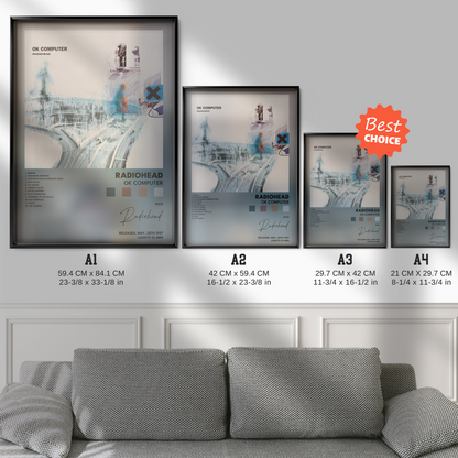 radiohead OK Computer poster