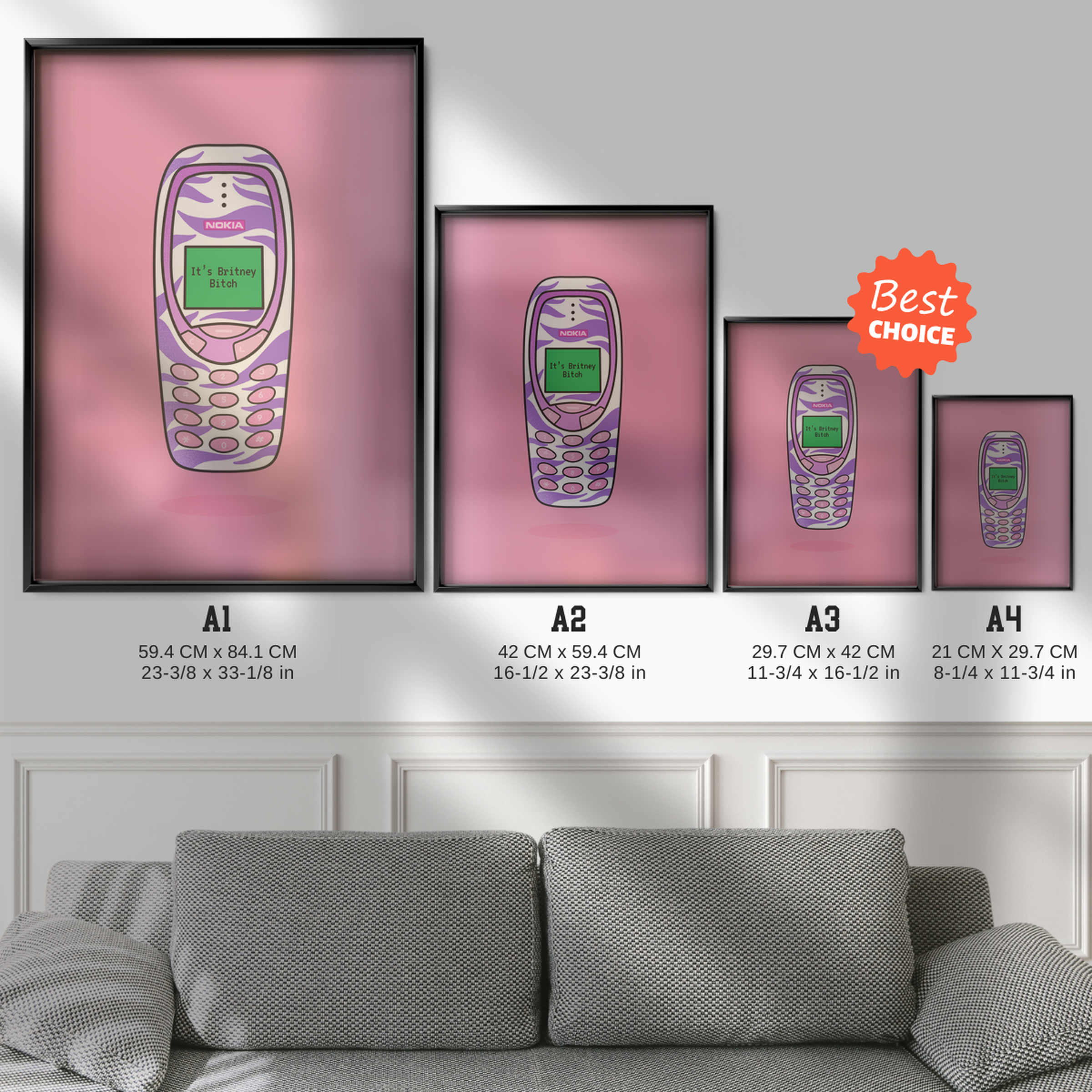 Retro Nokia Phone