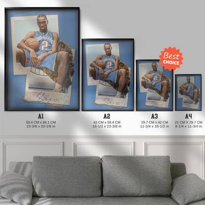 Shai Gilgeous Alexander Okc Thunder Polaroid