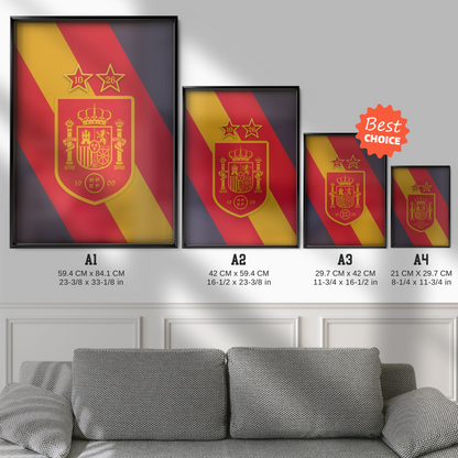 Spain National Team - World Cup 2026 Poster