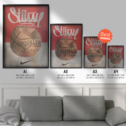 Stüssy X Nike “brooklyn” Basketball