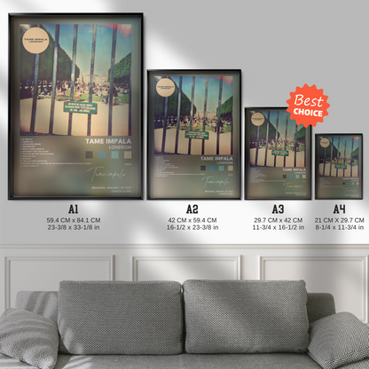 tame impala Lonerism poster