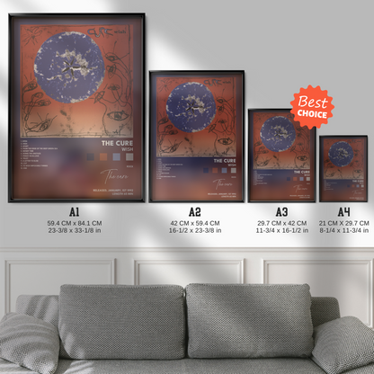 the cure Wish poster