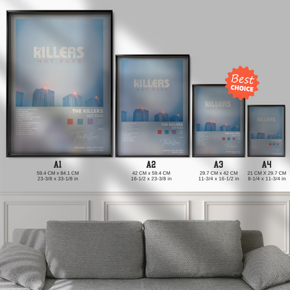 the killers Hot Fuss poster