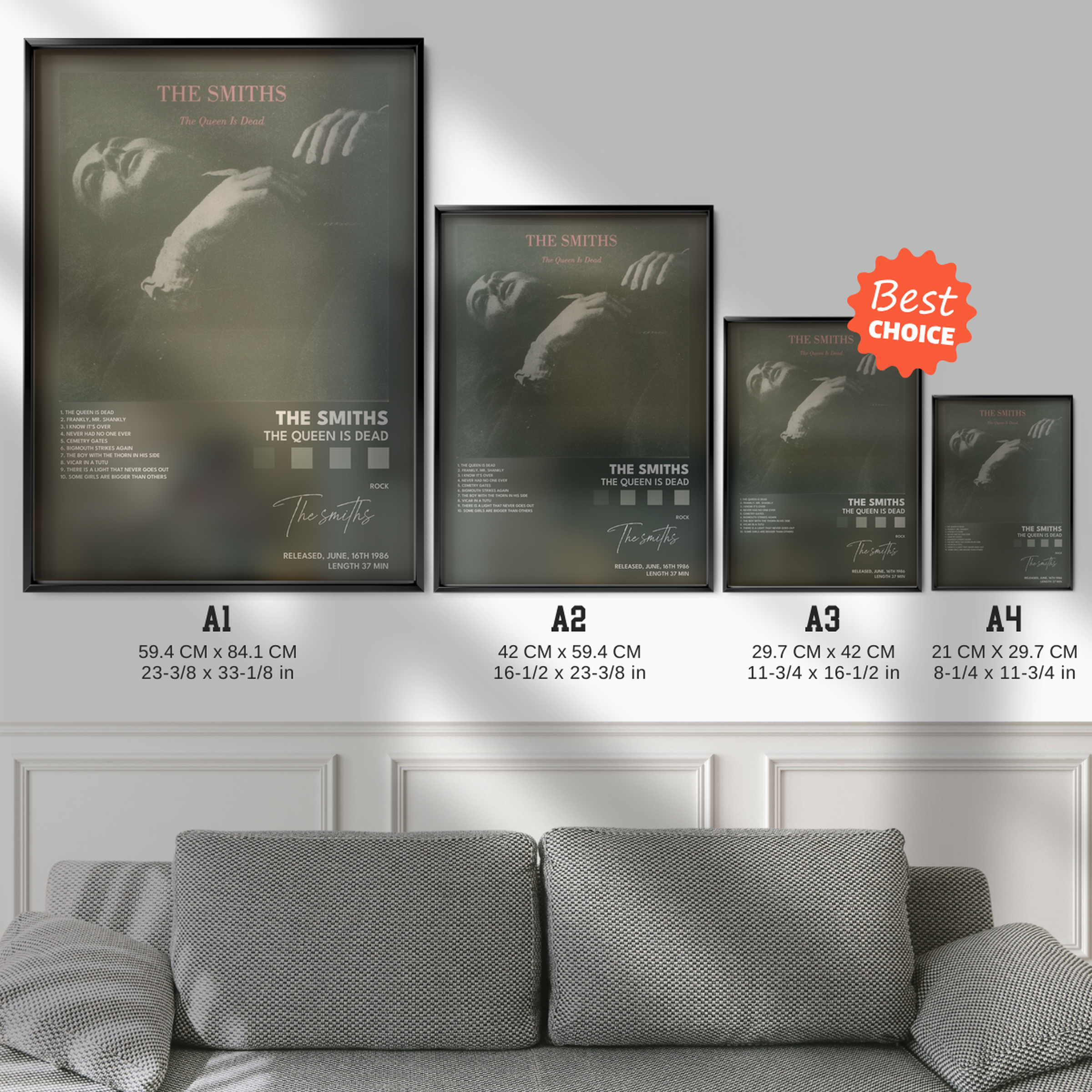 the smiths The Queen Is Dead poster