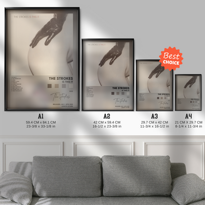 the strokes Is This It poster