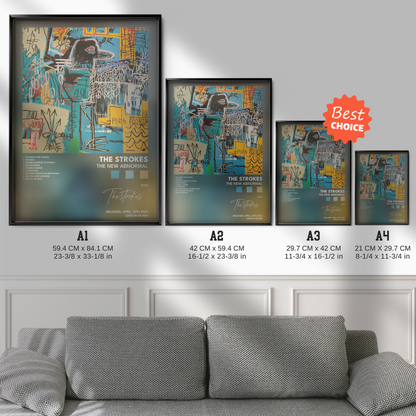 the strokes The New Abnormal poster