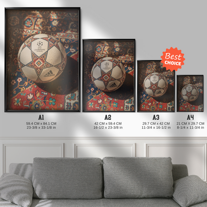UEFA Champions League - Finale Ball Poster