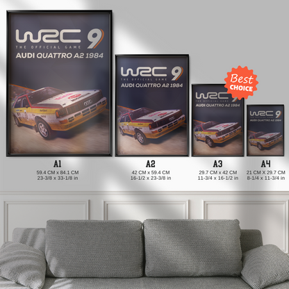 Wrc 9 Audi Quattro A2 1984 (2021)
