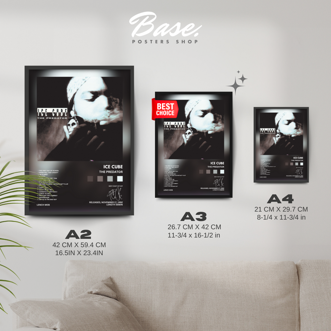 Posters Ice Cube - The Predator｜Only €11.95 – Posters Base