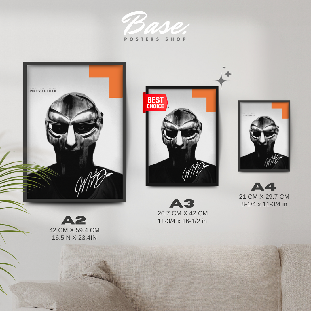 Posters MF Doom Madvillain Signed｜Only €11.95 – Posters Base