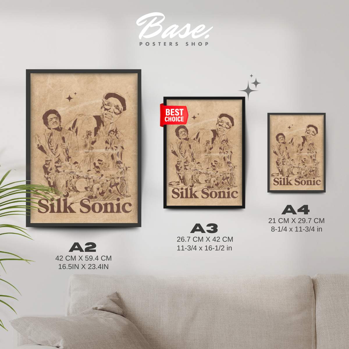 Bruno Mars Silk Sonic Vintage