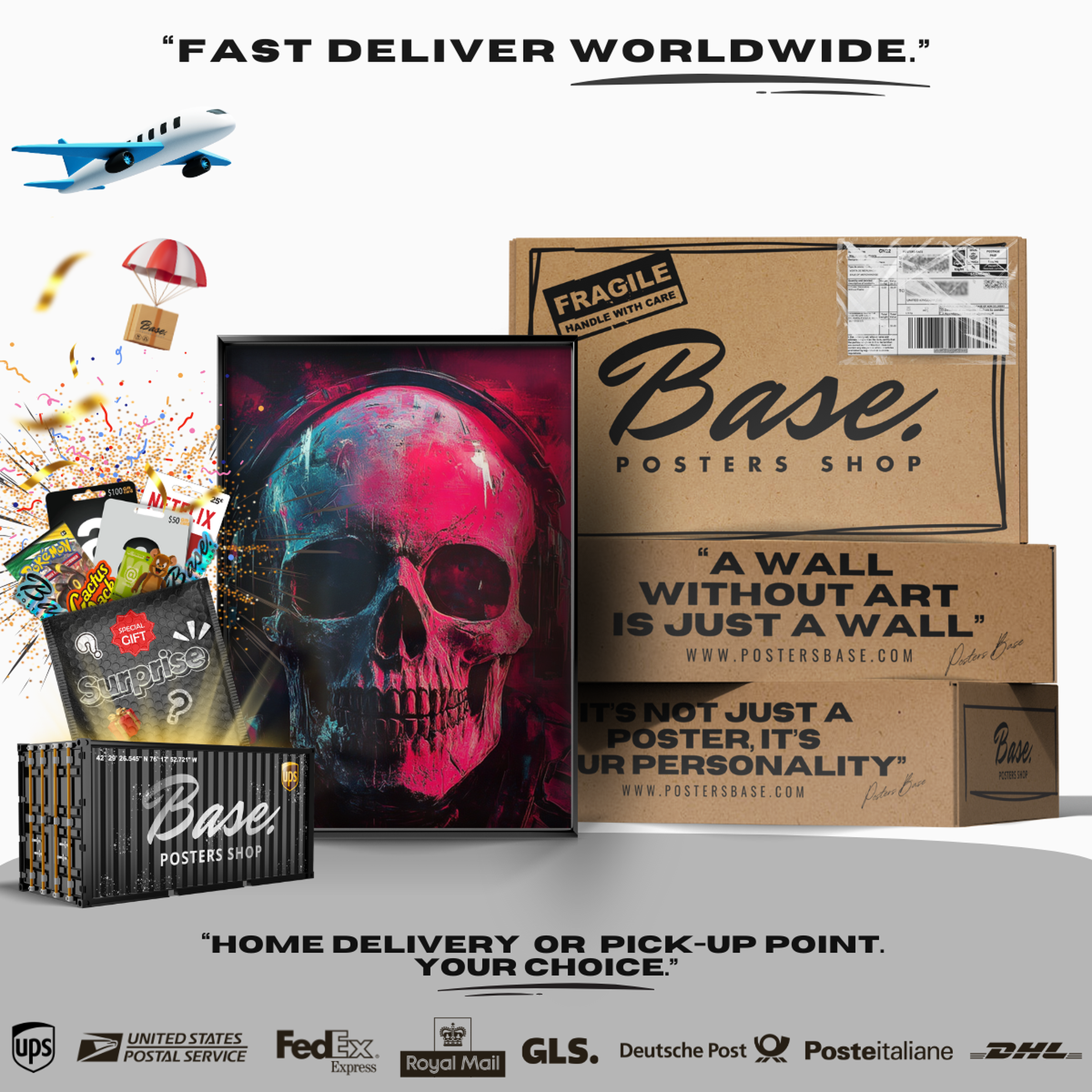 Call Of Duty – Neon Skull Warrior