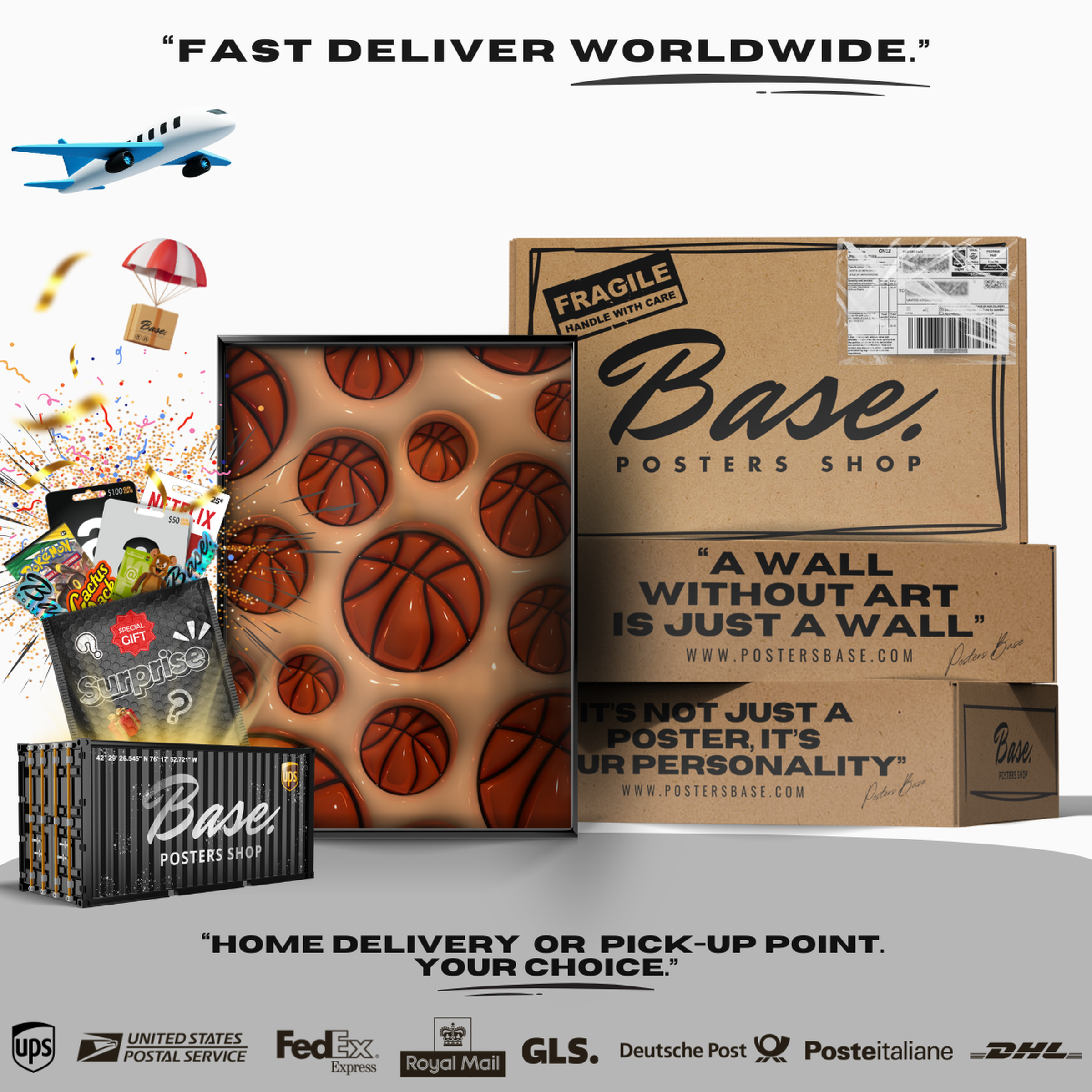 Basketball Slick Orange Ball Texture