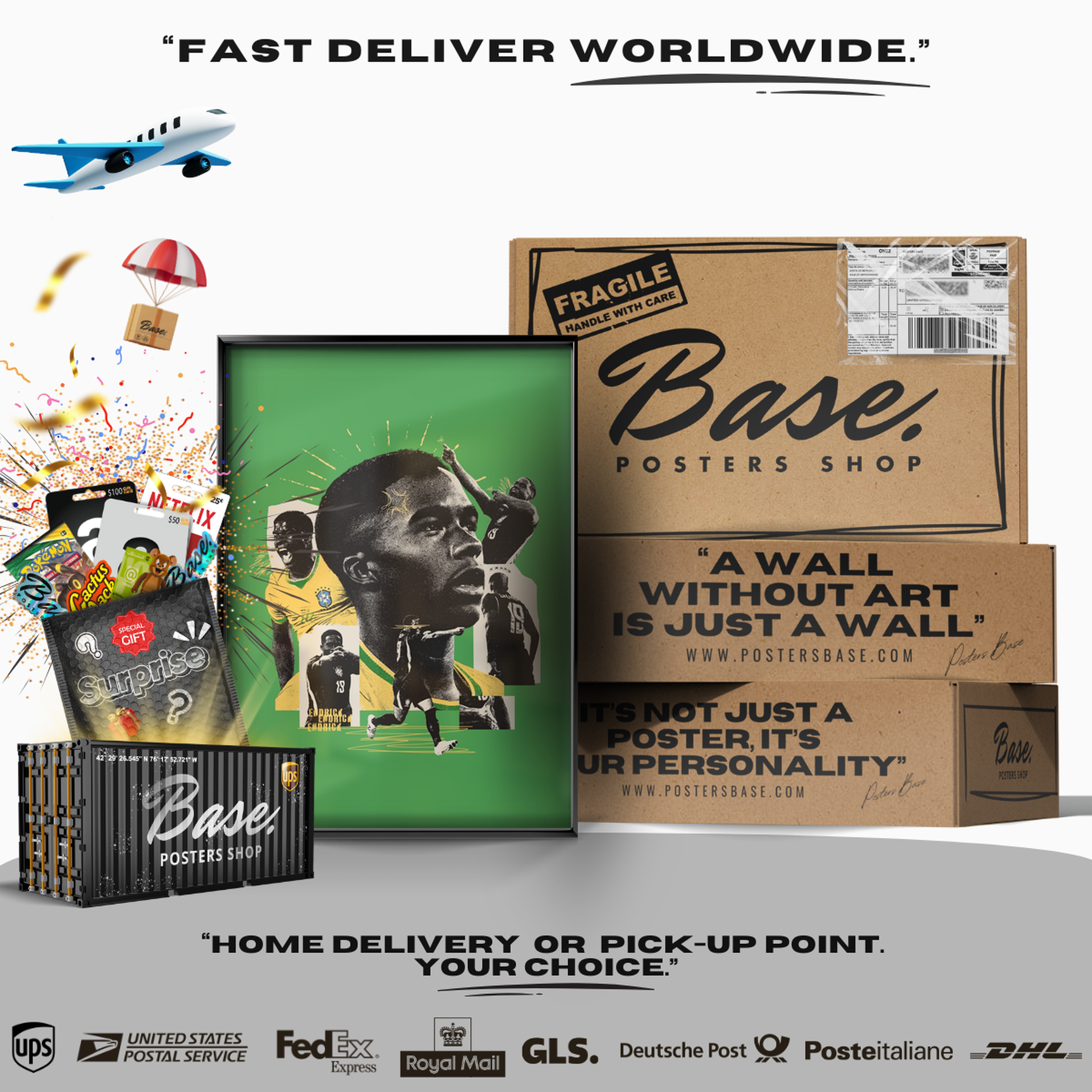 Endrick - Brazil Rising Star Poster