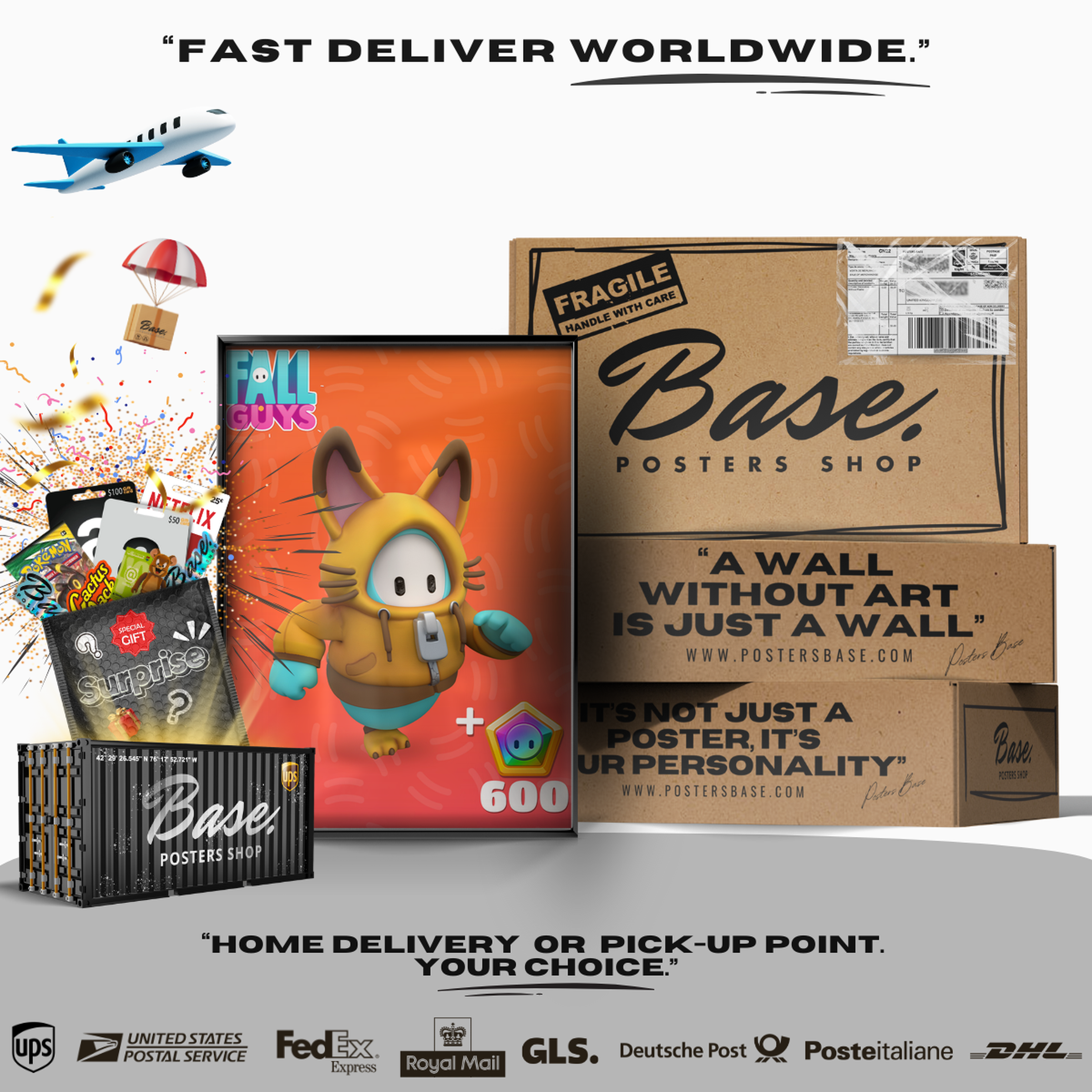 Fall Guys Plush Fox Pack (2022)