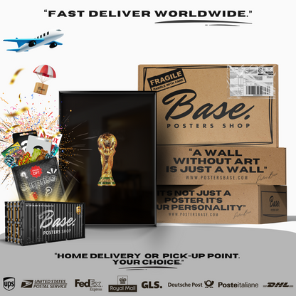 FIFA World Cup Trophy - Gold Poster