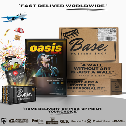 oasis Knebworth 1996 Live poster