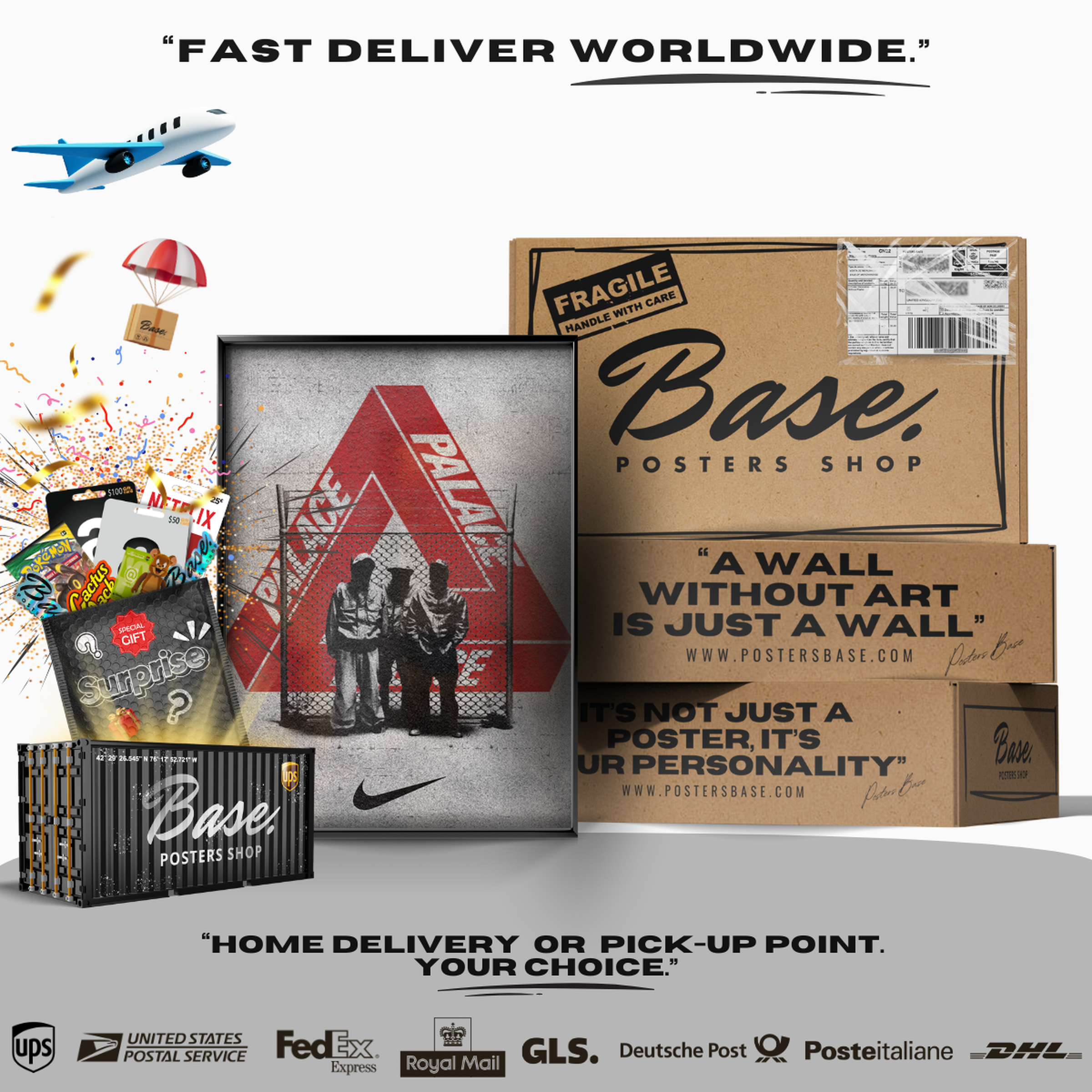 Palace X Nike Urban Crew