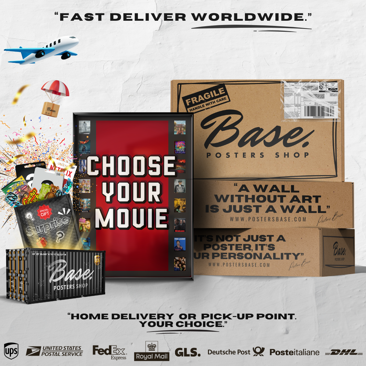 CHOOSE YOUR MOVIE ( 100% Personalised )