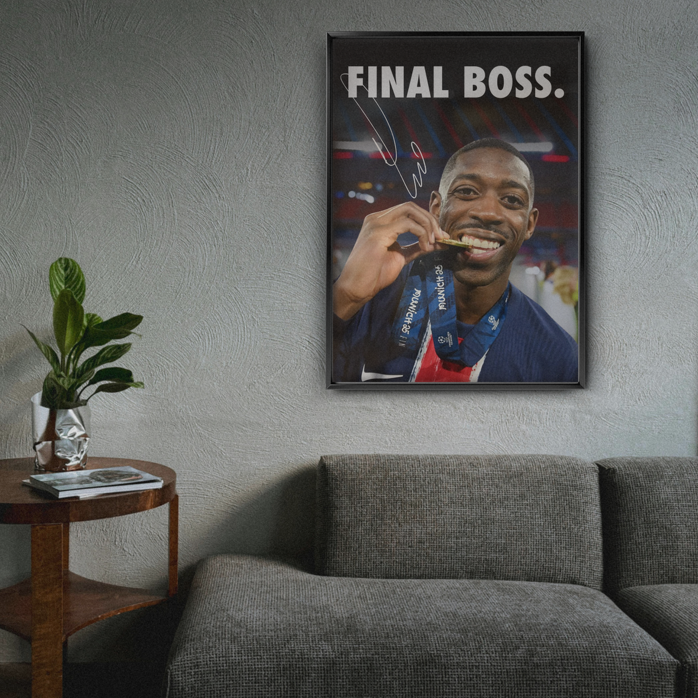 Ousmane Dembélé Psg 'final Boss'