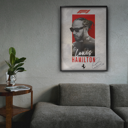 Lewis Hamilton X Ferrari Original 2025