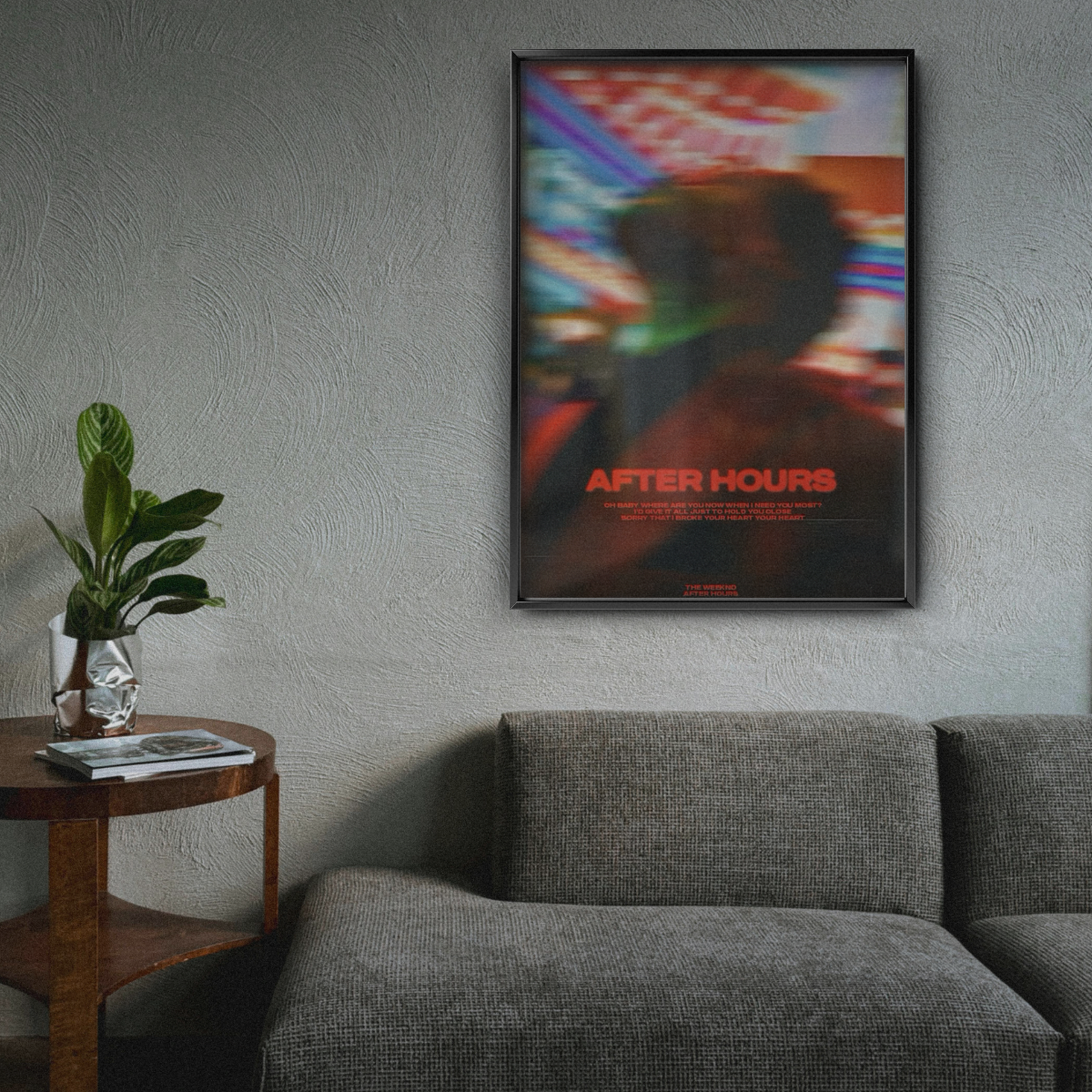 The Weeknd After Hours Blur