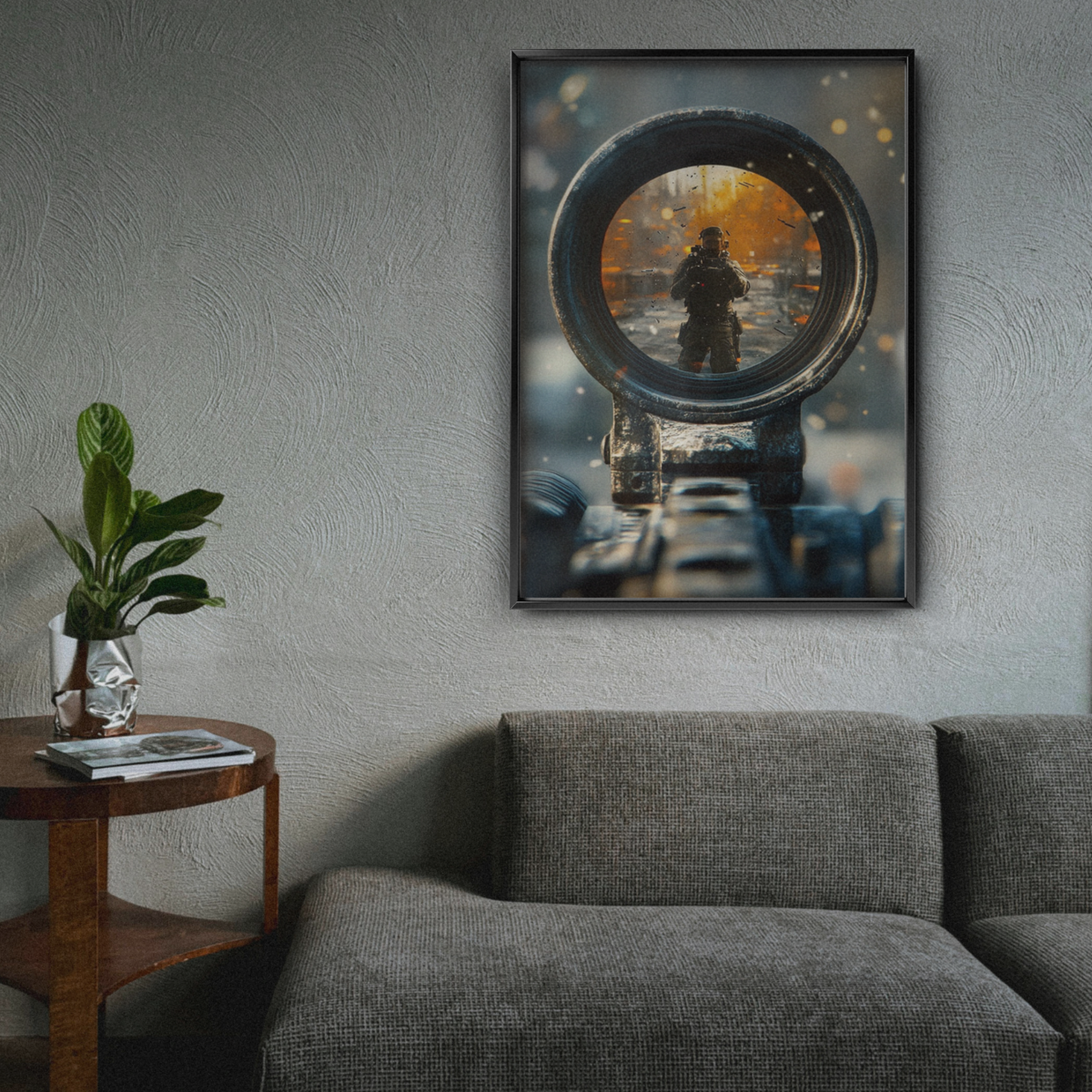 Call Of Duty – Sniper Target Through Scope