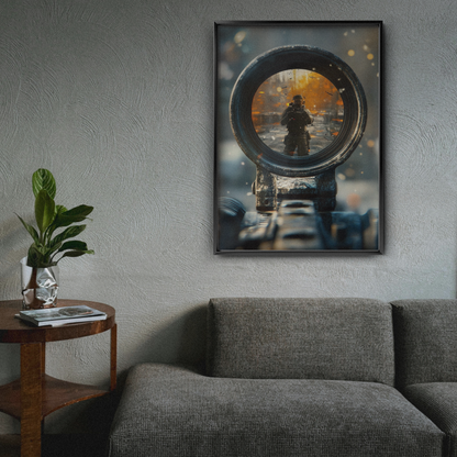 Call Of Duty – Sniper Target Through Scope