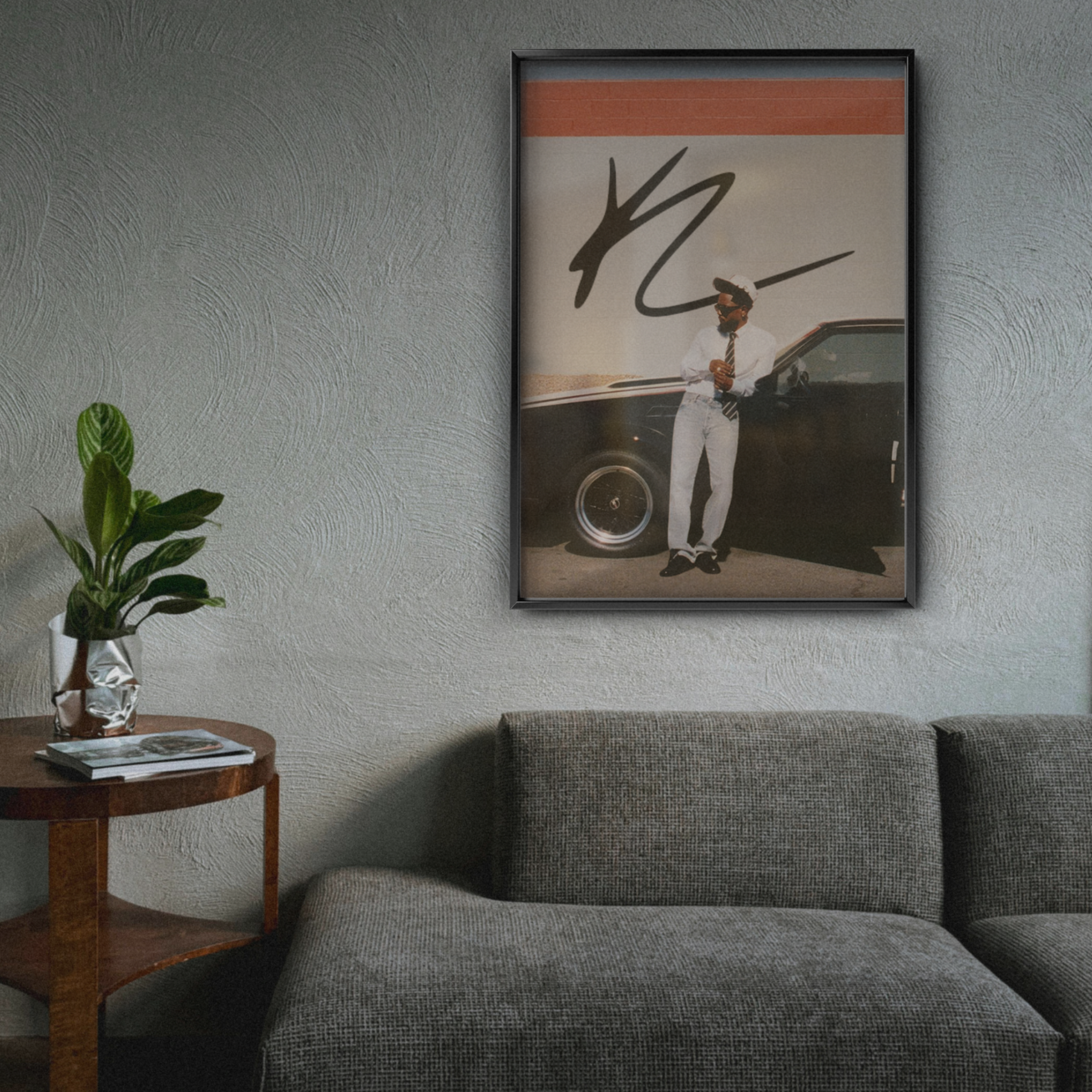 Kendrick Lamar Vintage Car