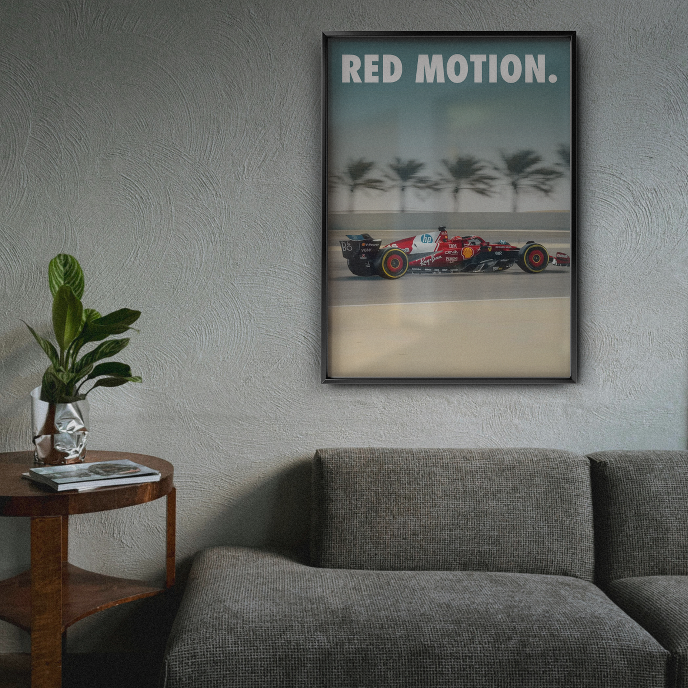 Charles Leclerc 'red Motion'
