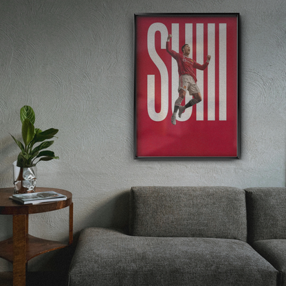 Cristiano Ronaldo - Siu Celebration Poster