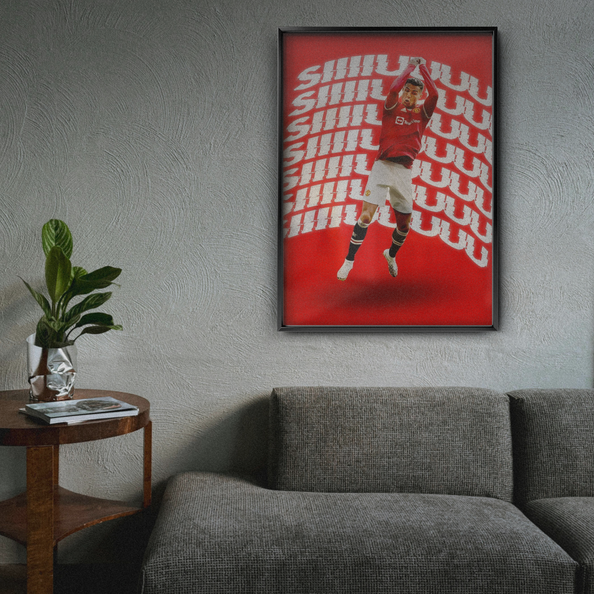 Cristiano Ronaldo - Siuuu Chant Poster