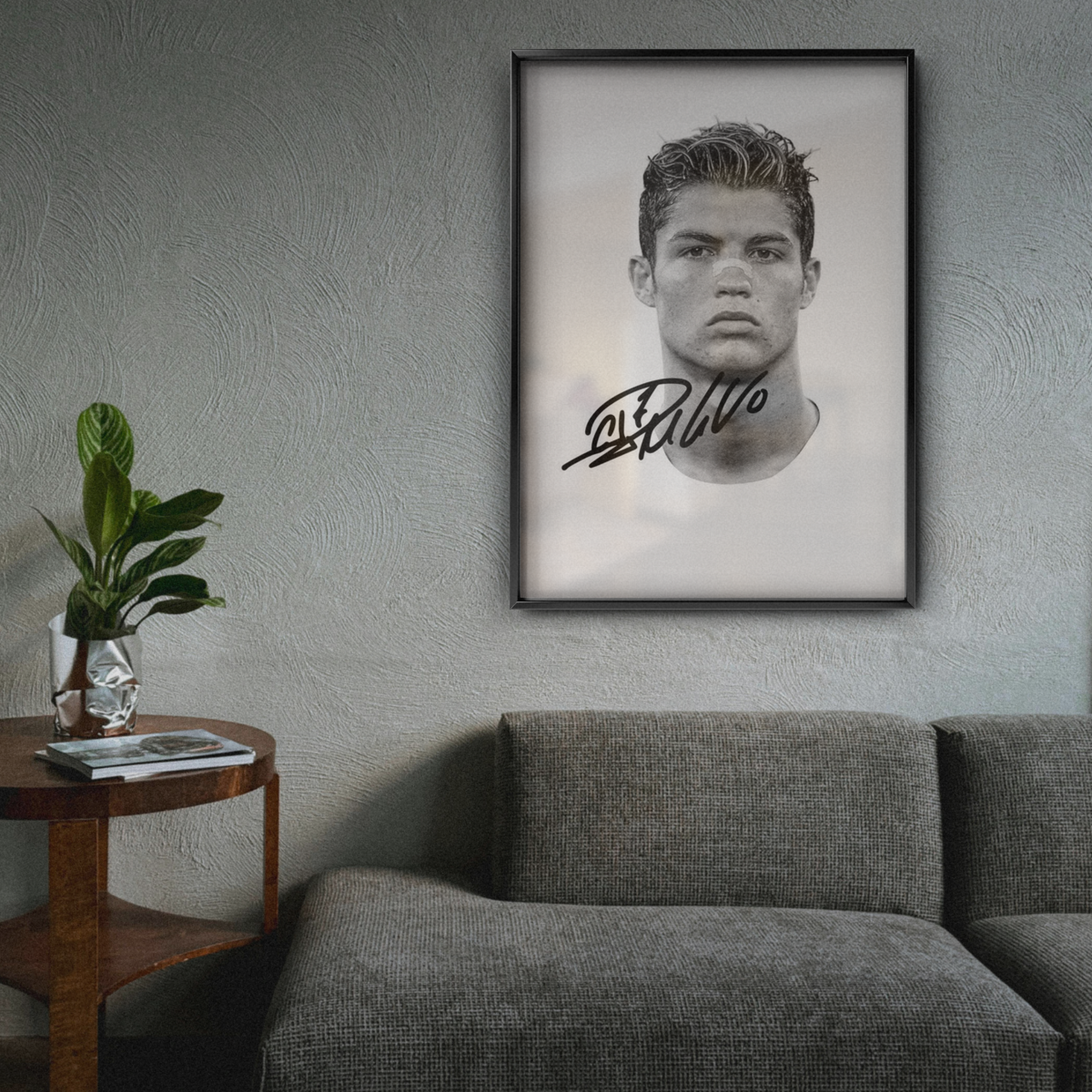 Cristiano Ronaldo - Young Legend Signature Poster