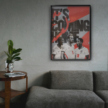 England National Team - Its Coming Home Poster