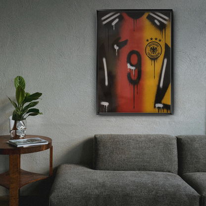 Germany National Team - Jersey Art Poster