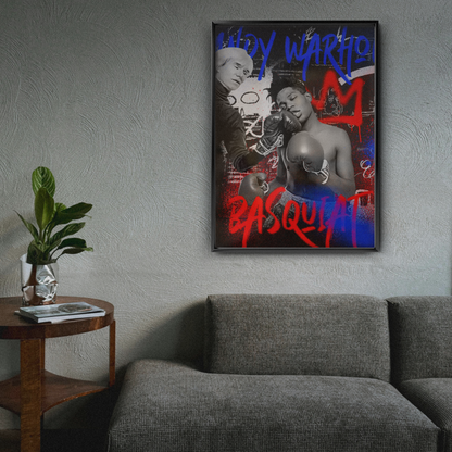 Graffiti Boxing Blue