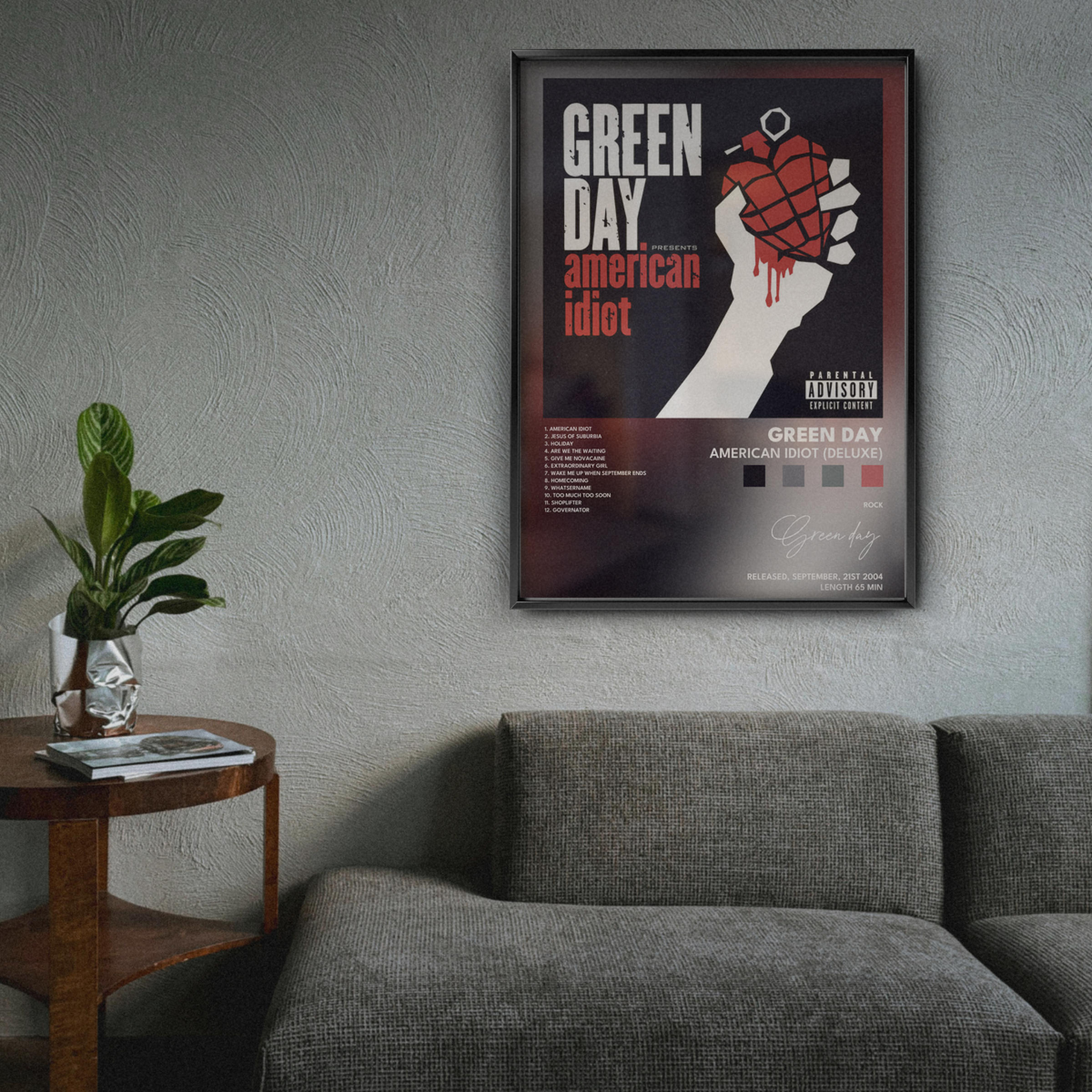 green day American Idiot Deluxe poster