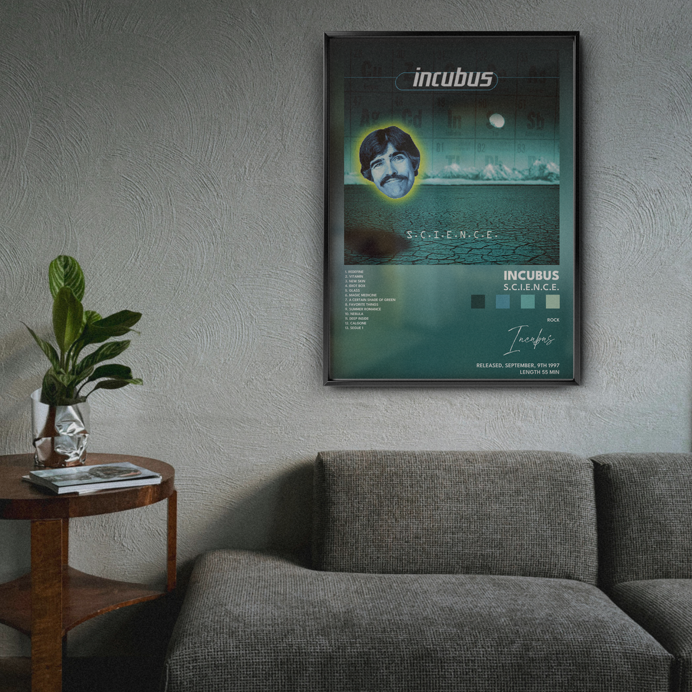 incubus SCIENCE poster