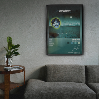 incubus SCIENCE poster