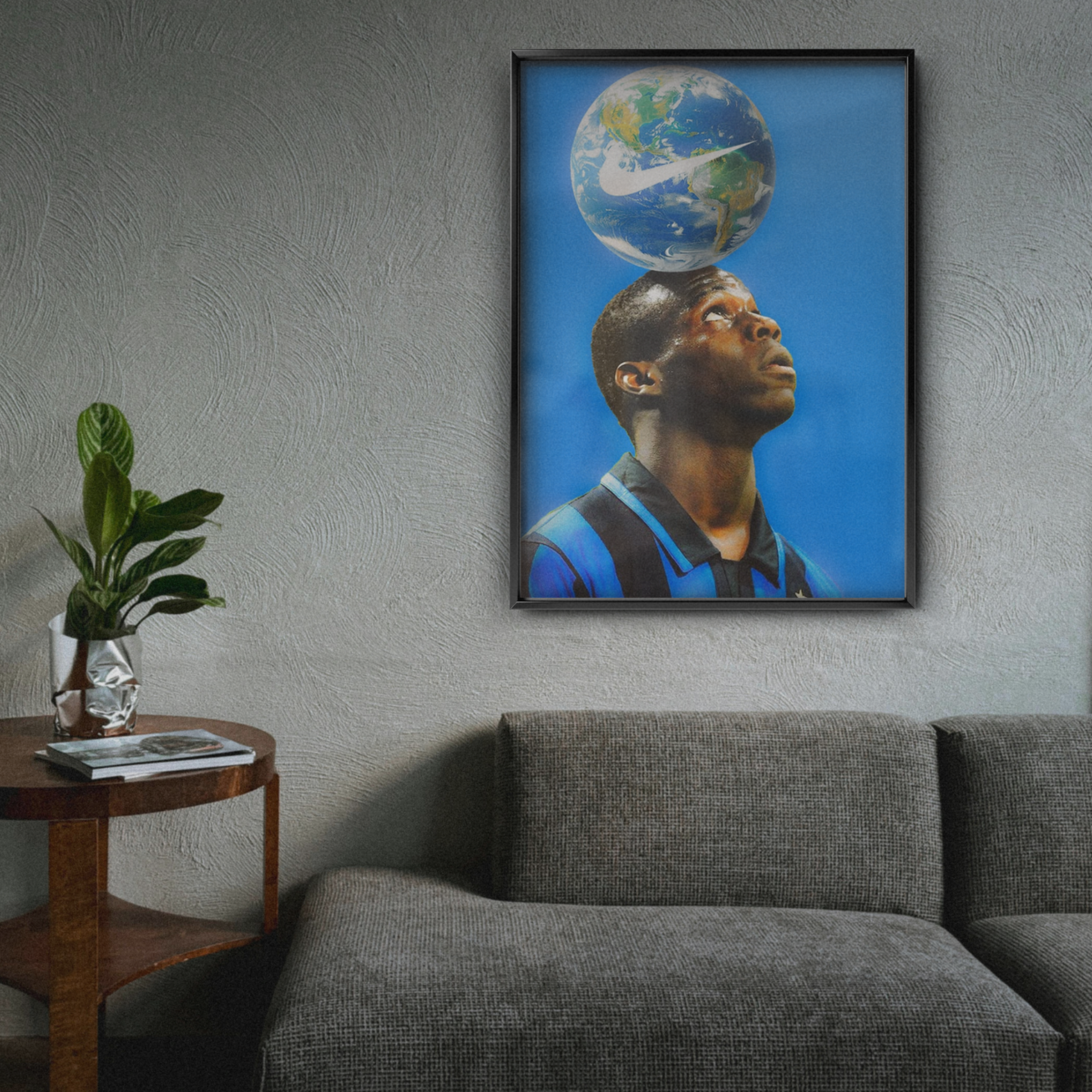 Inter Milan - World On His Head Poster