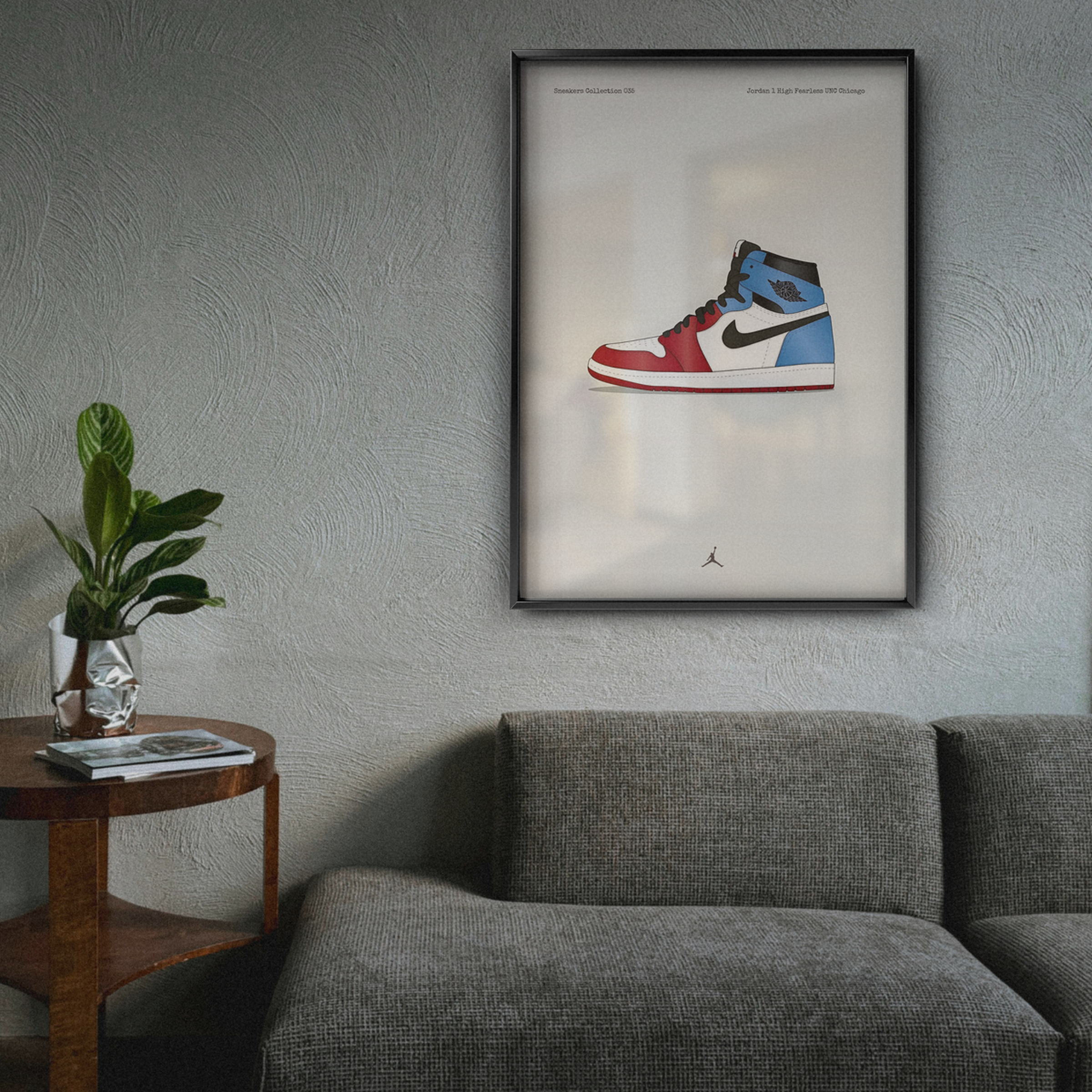 Jordan 1 High Fearless UNC Chicago
